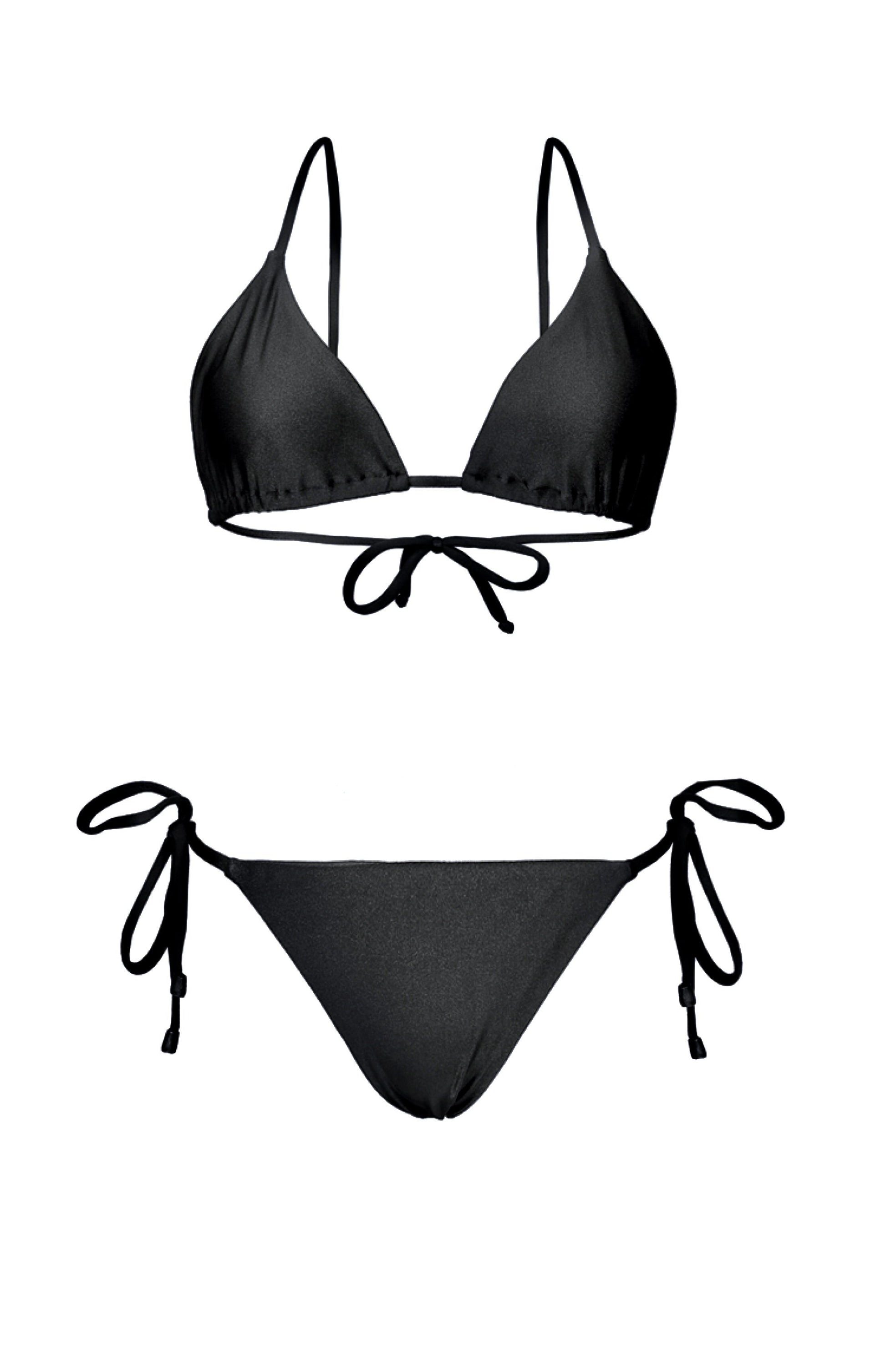 Bottom Marina Black bikini V I Z Z U O Beachwear 